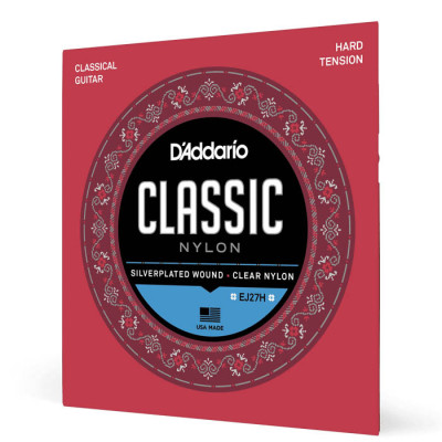 D'ADDARIO EJ27H STUDENT CLASSICS HARD TENSION струни для класичної гітари
